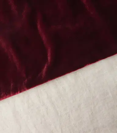 Once Milano Velvet-trimmed linen tablecloth | Thumbnail 3