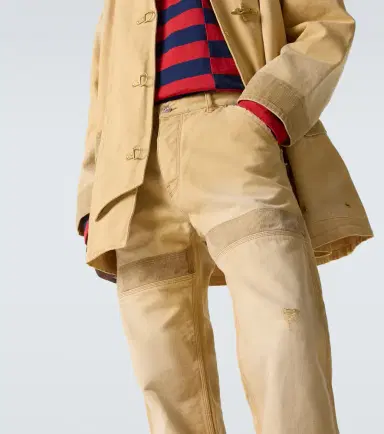 Wales Bonner Sierra cotton canvas straight pants | Thumbnail 4