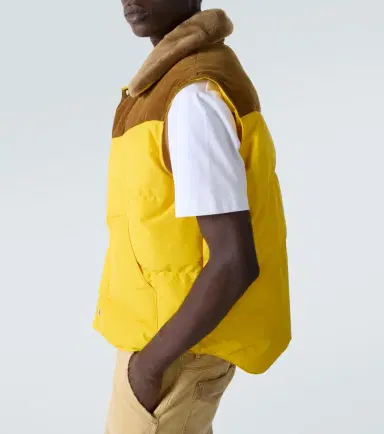 Wales Bonner Brixton corduroy-trimmed puffer gilet | Thumbnail 2 Wales Bonner Brixton corduroy-trimmed puffer gilet | Thumbnail 2