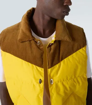 Wales Bonner Brixton corduroy-trimmed puffer gilet | Thumbnail 5 Wales Bonner Brixton corduroy-trimmed puffer gilet | Thumbnail 5