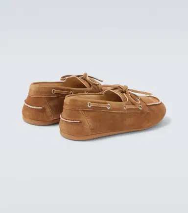 Miu Miu Suede boat shoes | Thumbnail 3