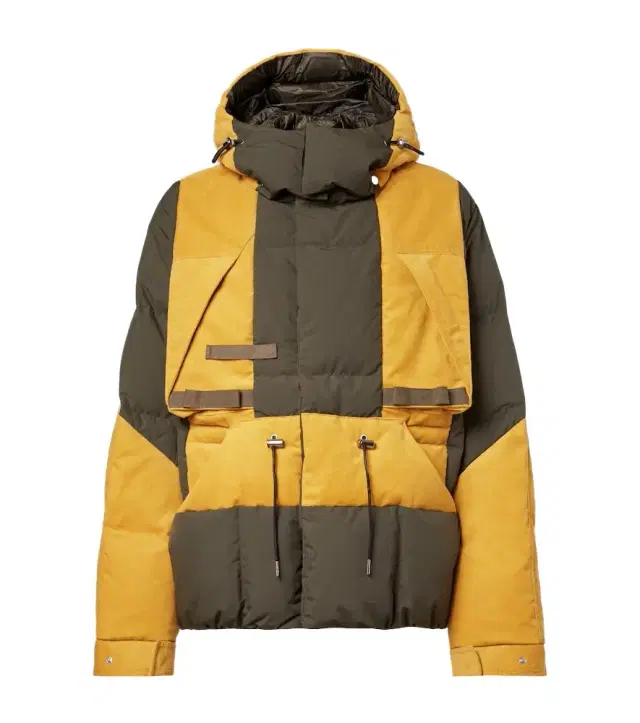 Sacai Colorblock down jacket