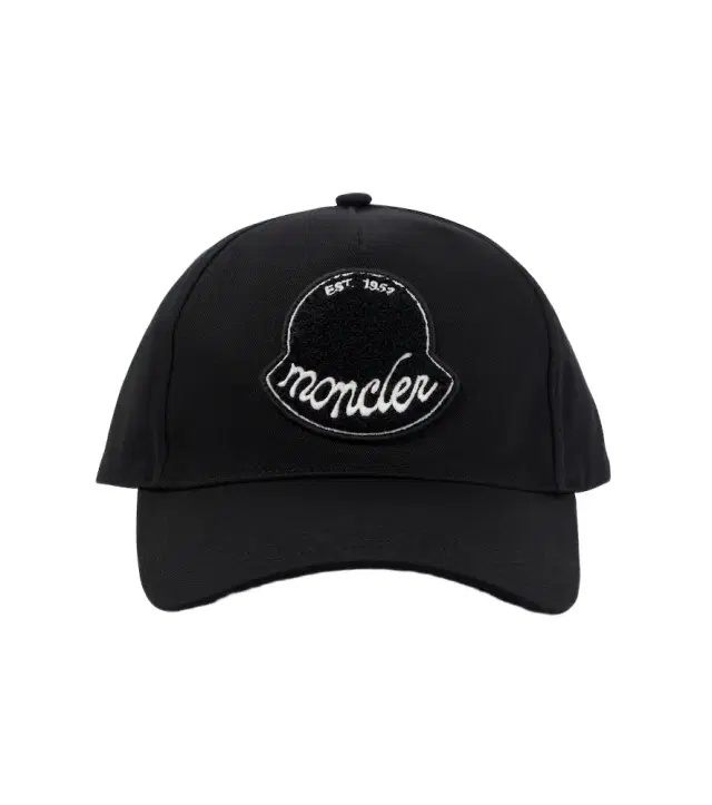 Logo cotton gabardine baseball cap