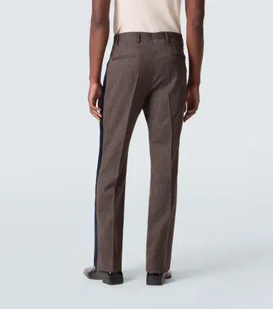 Wales Bonner Alto pinstripe wool-blend slim pants | Thumbnail 3