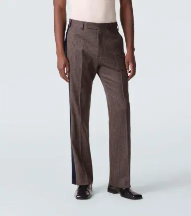 Wales Bonner Alto pinstripe wool-blend slim pants | Thumbnail 4