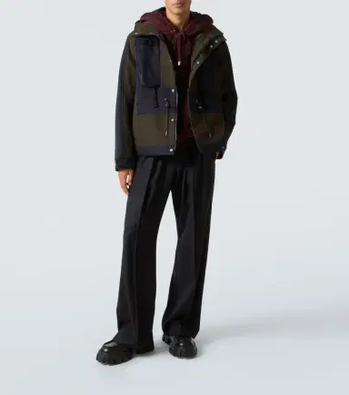 Sacai Colorblocked technical jacket | Thumbnail 2 Sacai Colorblocked technical jacket | Thumbnail 2