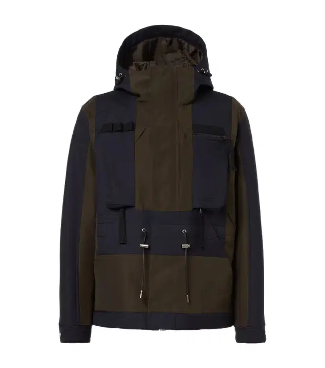 Sacai Colorblocked technical jacket