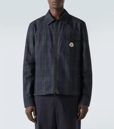 Moncler Checked cotton jacket | Thumbnail 5 Moncler Checked cotton jacket | Thumbnail 5