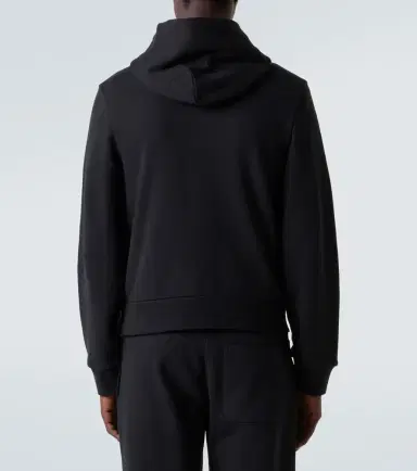 Moncler ogo cotton jersey hoodie | Thumbnail 3
