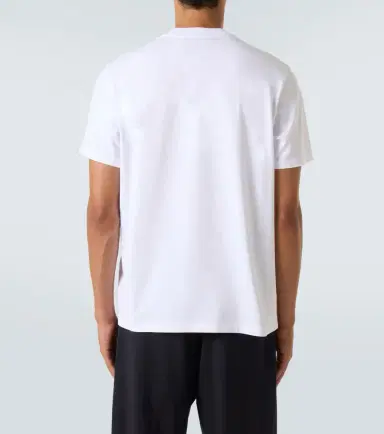 Moncler Logo cotton jersey T-shirt | Thumbnail 4
