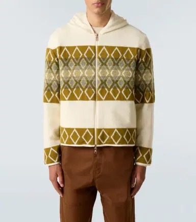 Moncler Argyle reversible virgin wool jacket | Thumbnail 4