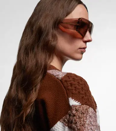 Stella McCartney Runway shield sunglasses | Thumbnail 5