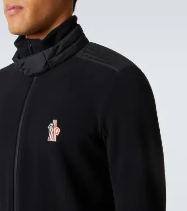 Moncler Grenoble Fleece zip-up cardigan | Thumbnail 2 Moncler Grenoble Fleece zip-up cardigan | Thumbnail 2