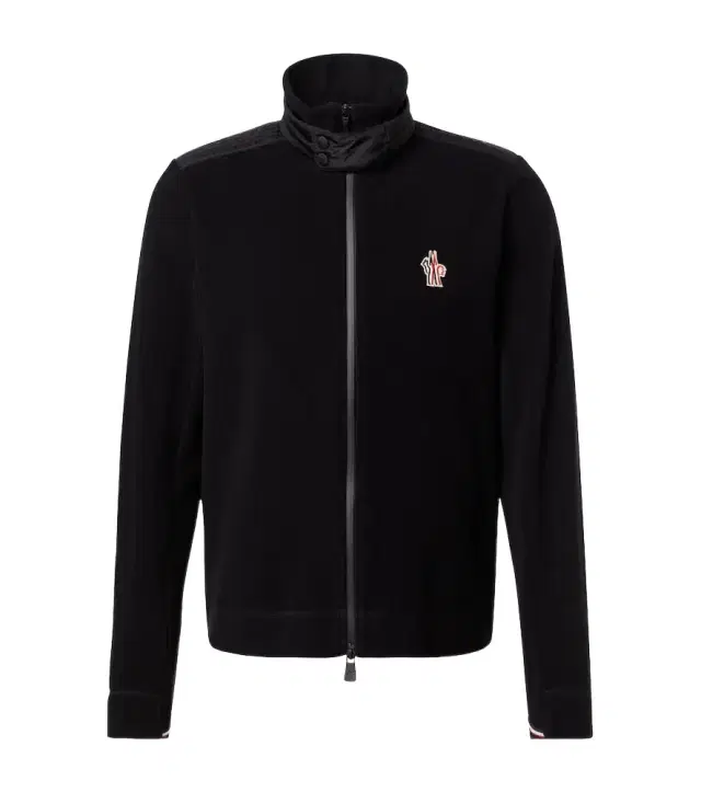 Fleece zip-up cardigan