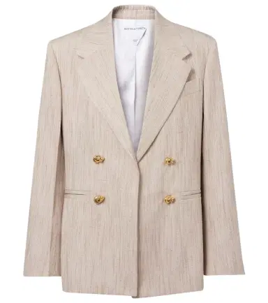 Bottega Veneta Knot single-breasted blazer | Thumbnail 1 Bottega Veneta Knot single-breasted blazer | Thumbnail 1