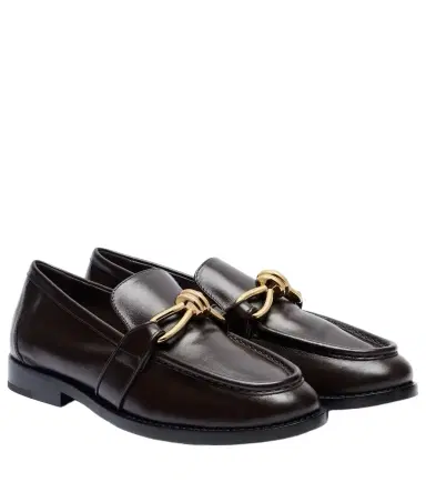 Bottega Veneta Astaire Knot leather loafers | Thumbnail 1
