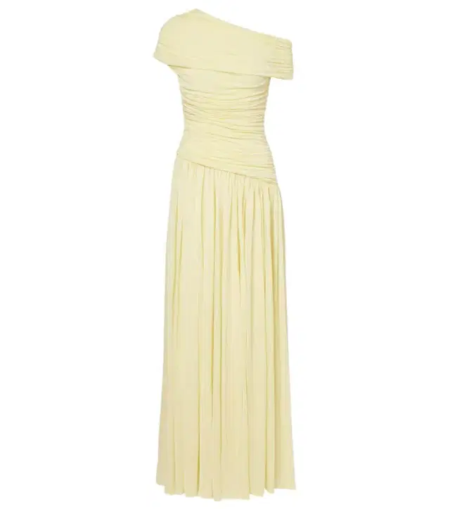 Simkhai Rhiannon gathered jersey maxi dress