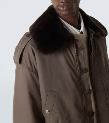 Auralee Cotton gabardine blouson jacket | Thumbnail 4 Auralee Cotton gabardine blouson jacket | Thumbnail 4