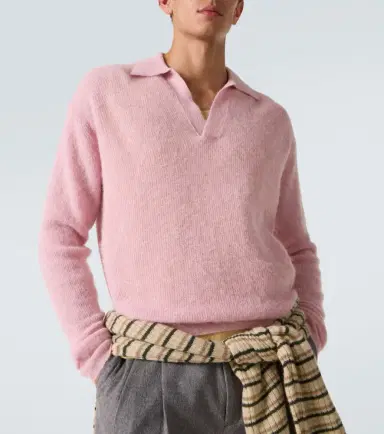 Auralee Alpaca-blend sweater | Thumbnail 4