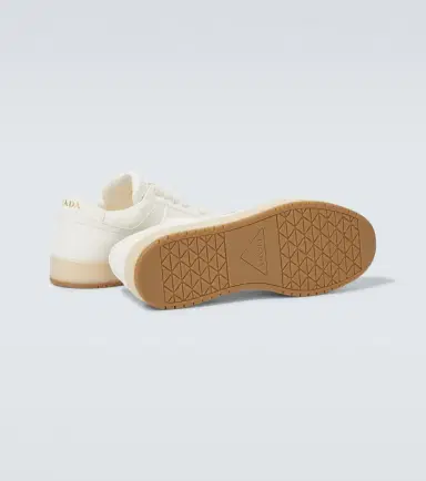 Prada Downtown leather sneakers | Thumbnail 3