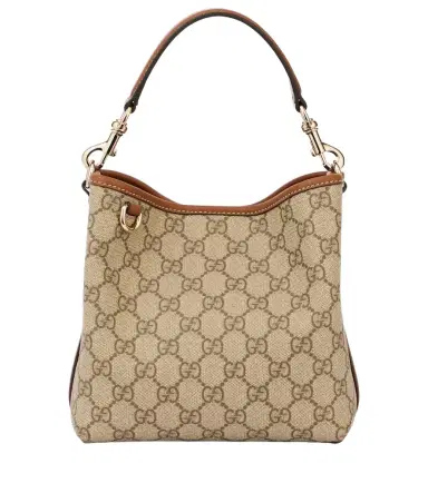 Gucci GG Emblem Small canvas bucket bag | Thumbnail 1