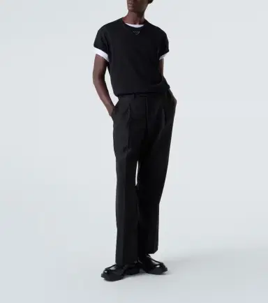 Prada Cotton T-shirt | Thumbnail 2 Prada Cotton T-shirt | Thumbnail 2
