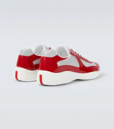 Prada America's Cup leather-trimmed sneakers | Thumbnail 2
