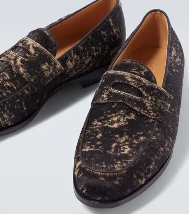 John Lobb Lopez calf hair penny loafers | Thumbnail 2 John Lobb Lopez calf hair penny loafers | Thumbnail 2