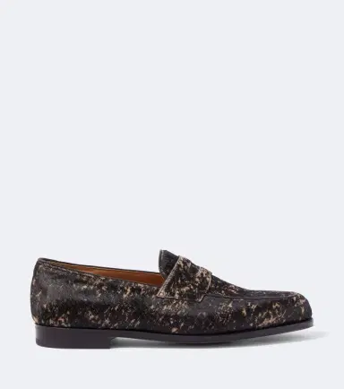 John Lobb Lopez calf hair penny loafers | Thumbnail 3 John Lobb Lopez calf hair penny loafers | Thumbnail 3