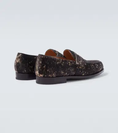 John Lobb Lopez calf hair penny loafers | Thumbnail 6 John Lobb Lopez calf hair penny loafers | Thumbnail 6