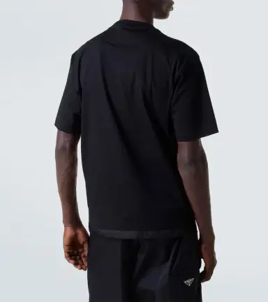 Prada Cotton T-shirt | Thumbnail 3 Prada Cotton T-shirt | Thumbnail 3