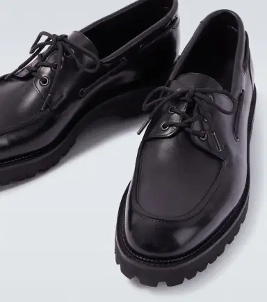 John Lobb Tide leather boat shoes | Thumbnail 2