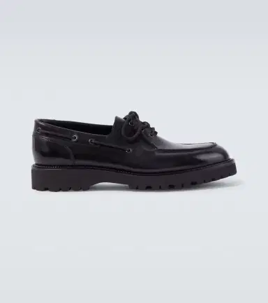 John Lobb Tide leather boat shoes | Thumbnail 4