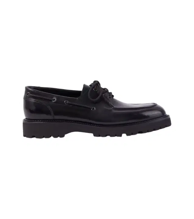 John Lobb Tide leather boat shoes
