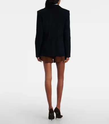 STOULS Suede double-breasted blazer | Thumbnail 3 STOULS Suede double-breasted blazer | Thumbnail 3