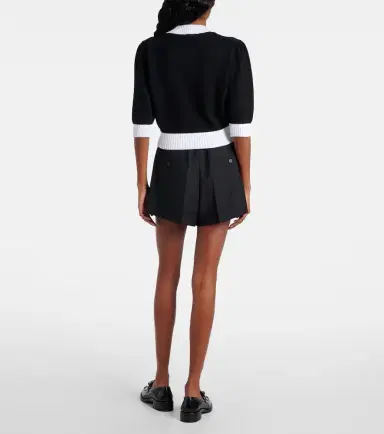 Prada Cropped cotton cardigan | Thumbnail 5 Prada Cropped cotton cardigan | Thumbnail 5