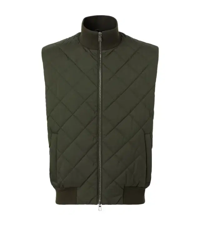 Loro Piana Windwish Storm quilted vest
