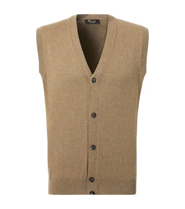 Loro Piana Classic cashmere vest