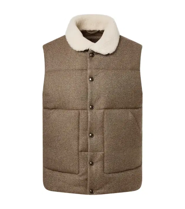 Loro Piana Dug wool and cashmere vest