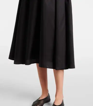 Noir Kei Ninomiya Ruffled wool midi dress | Thumbnail 5 Noir Kei Ninomiya Ruffled wool midi dress | Thumbnail 5