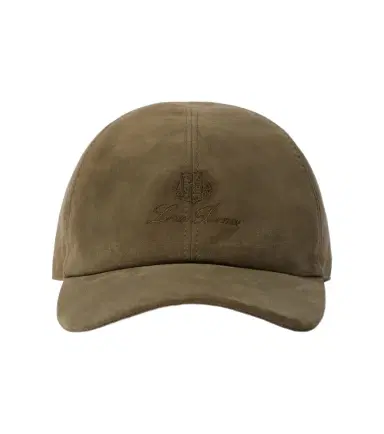 Loro Piana Logo embroidered suede baseball cap | Thumbnail 1 Loro Piana Logo embroidered suede baseball cap | Thumbnail 1