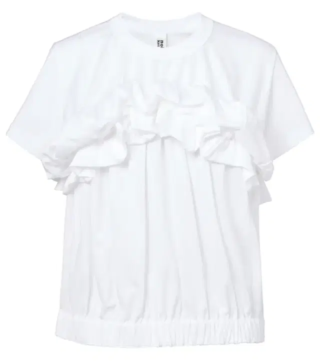 Noir Kei Ninomiya Ruffled cotton top