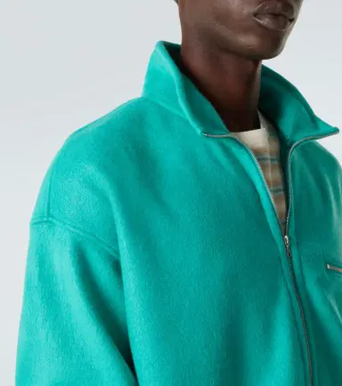 Auralee ilk fleece half-zip sweater | Thumbnail 6 Auralee ilk fleece half-zip sweater | Thumbnail 6