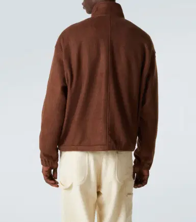 Auralee ilk fleece half-zip sweater | Thumbnail 3