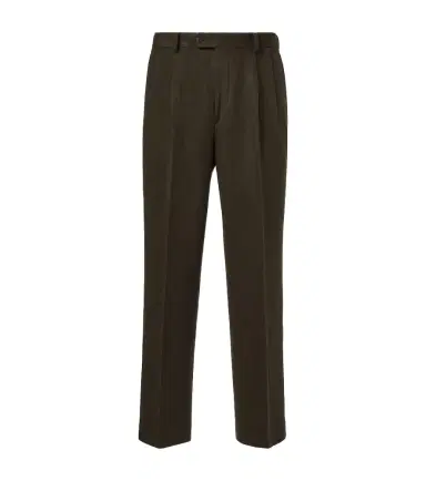 Auralee Camel hair flannel straight pants | Thumbnail 1 Auralee Camel hair flannel straight pants | Thumbnail 1