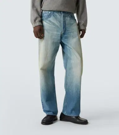 Auralee Faded wide-leg jeans | Thumbnail 5