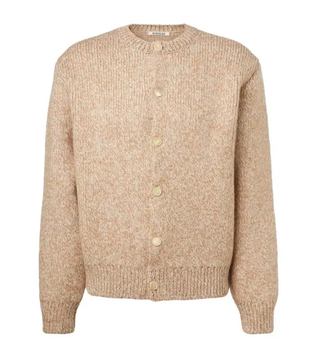 Wool and alpaca-blend cardigan
