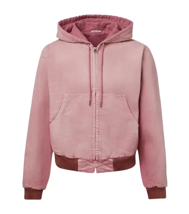 Cropped cotton hoodie