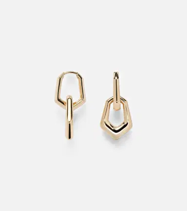 Ananya Carved 18kt gold earrings | Thumbnail 4