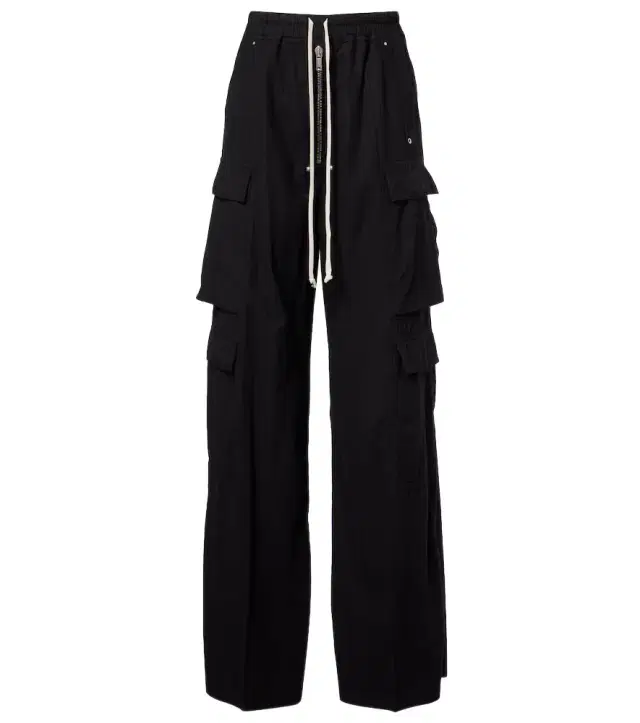 Rick Owens Jumbo Belas high-rise cotton cargo pants